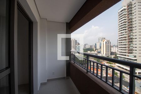 Varanda da Sala de kitnet/studio à venda com 1 quarto, 24m² em Butantã, São Paulo