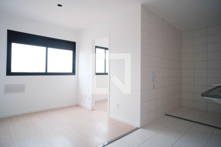 Sala/Cozinha de apartamento à venda com 2 quartos, 36m² em Cidade Antônio Estêvão de Carvalho, São Paulo