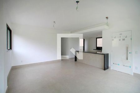 Sala de apartamento à venda com 3 quartos, 96m² em Comiteco, Belo Horizonte