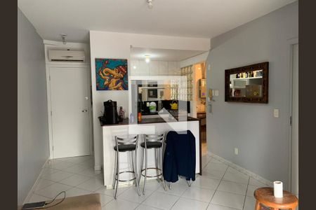 Sala de apartamento para alugar com 2 quartos, 85m² em Lagoa Pequena, Florianópolis