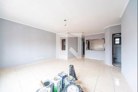 Sala de casa para alugar com 2 quartos, 110m² em Vila Linda, Santo André