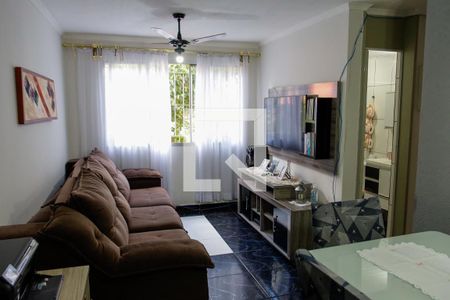 sala de apartamento para alugar com 2 quartos, 58m² em Cidade das Flores, Osasco