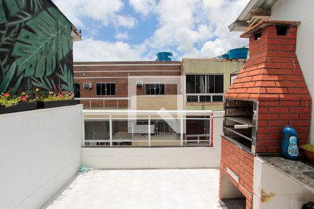 Varanda de apartamento à venda com 1 quarto, 37m² em Itanhangá, Rio de Janeiro