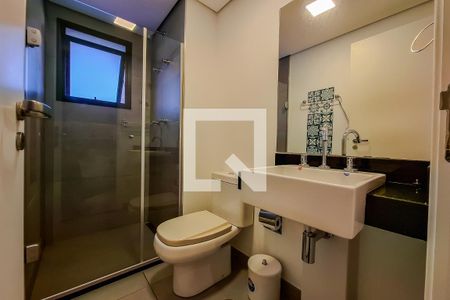 Studio para alugar com 21m², 1 quarto e sem vaga Studio para alugar com 21m², 1 quarto e sem vagaBanheiro