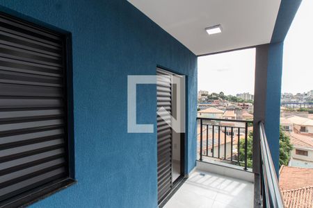 Varanda do Quarto 1   de apartamento para alugar com 2 quartos, 40m² em Vila Germinal, São Paulo