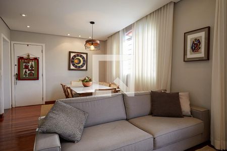 Sala de apartamento para alugar com 3 quartos, 160m² em Sagrada Família, Belo Horizonte