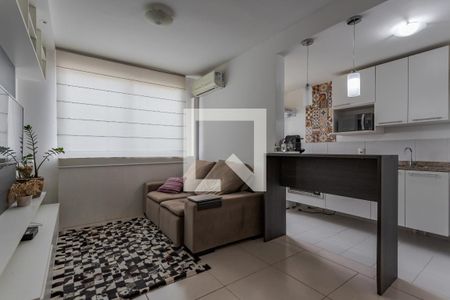 Sala de apartamento para alugar com 2 quartos, 52m² em Jardim Carvalho, Porto Alegre