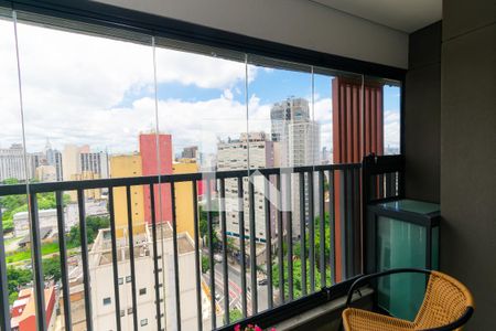 Varanda de apartamento para alugar com 1 quarto, 24m² em Liberdade, São Paulo