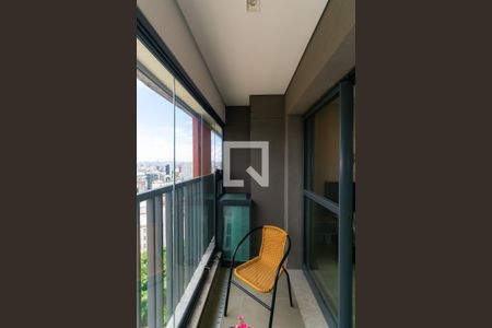 Varanda de apartamento para alugar com 1 quarto, 24m² em Liberdade, São Paulo