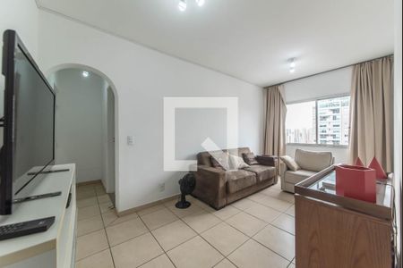 Sala de apartamento à venda com 2 quartos, 90m² em Campo Belo, São Paulo