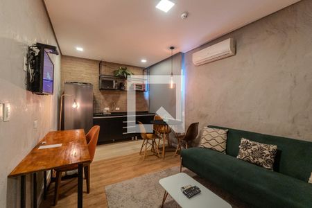 Sala de apartamento para alugar com 1 quarto, 36m² em Consolação, São Paulo