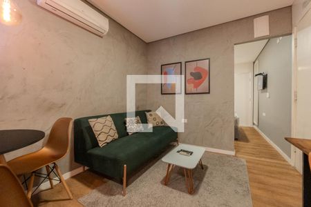 Sala de apartamento para alugar com 1 quarto, 36m² em Consolação, São Paulo