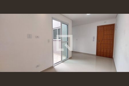 Sala de apartamento para alugar com 2 quartos, 58m² em Parque João Ramalho, Santo André