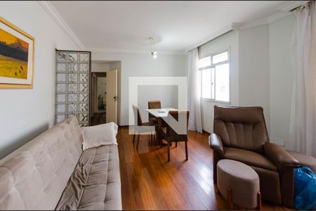 Sala de apartamento à venda com 3 quartos, 195m² em Coração Eucarístico, Belo Horizonte