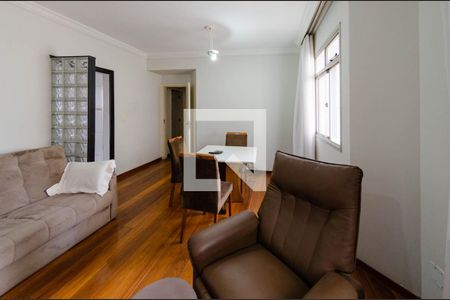 Sala de apartamento à venda com 3 quartos, 195m² em Coração Eucarístico, Belo Horizonte