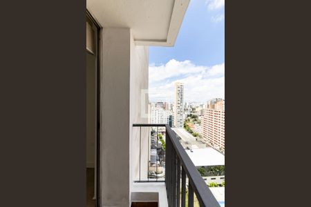 Varanda da Sala de apartamento para alugar com 1 quarto, 37m² em Aclimação, São Paulo