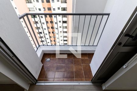 Varanda da Sala de apartamento para alugar com 1 quarto, 37m² em Aclimação, São Paulo