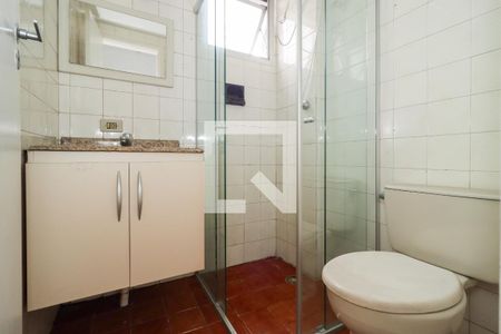 Banheiro de apartamento à venda com 1 quarto, 31m² em Vila Andrade, São Paulo