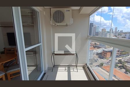 Varanda de apartamento para alugar com 1 quarto, 35m² em Jardim Faculdade, Sorocaba