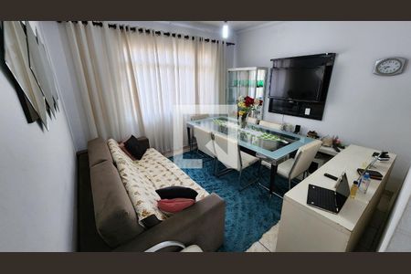 Sala de apartamento para alugar com 2 quartos, 67m² em Ponta da Praia, Santos