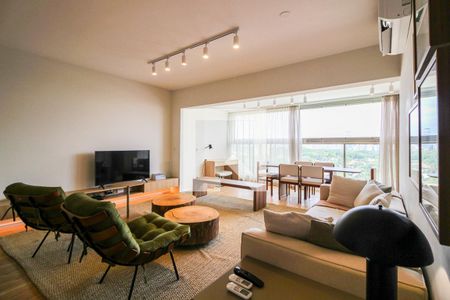 Sala/Varanda de apartamento para alugar com 1 quarto, 66m² em Pinheiros, São Paulo