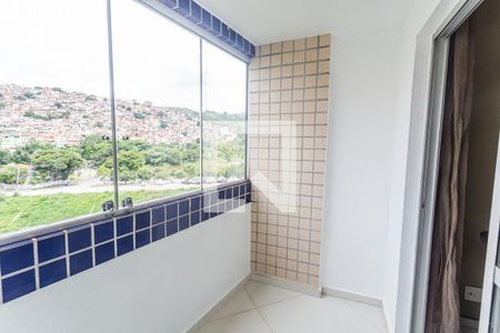 Varanda da Sala de apartamento para alugar com 3 quartos, 94m² em Vila Paris, Belo Horizonte