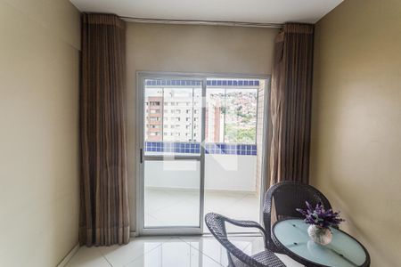 Varanda da Sala de apartamento para alugar com 3 quartos, 94m² em Vila Paris, Belo Horizonte