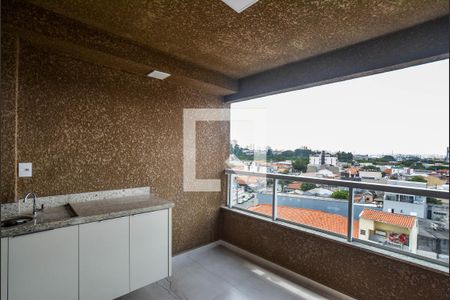 Varanda da Sala de apartamento para alugar com 2 quartos, 60m² em Santa Teresinha, Santo André