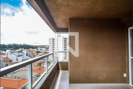 Varanda da Sala de apartamento para alugar com 2 quartos, 60m² em Santa Teresinha, Santo André