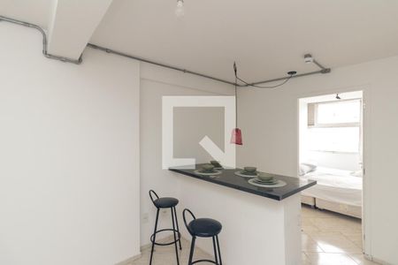 Sala de apartamento para alugar com 1 quarto, 37m² em Centro, São Paulo