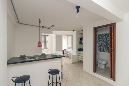 Sala de apartamento para alugar com 1 quarto, 37m² em Centro, São Paulo