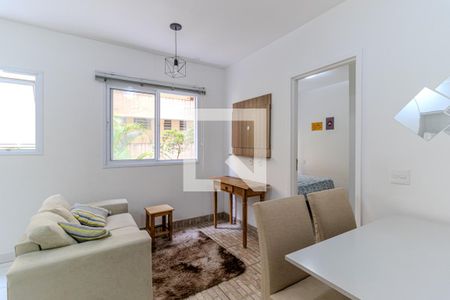 Sala de apartamento para alugar com 1 quarto, 29m² em Santa Ifigênia, São Paulo