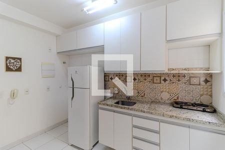 Cozinha de apartamento para alugar com 1 quarto, 29m² em Santa Ifigênia, São Paulo