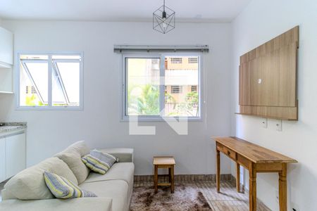 Sala de apartamento para alugar com 1 quarto, 29m² em Santa Ifigênia, São Paulo