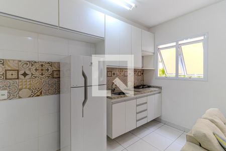 Cozinha de apartamento para alugar com 1 quarto, 29m² em Santa Ifigênia, São Paulo