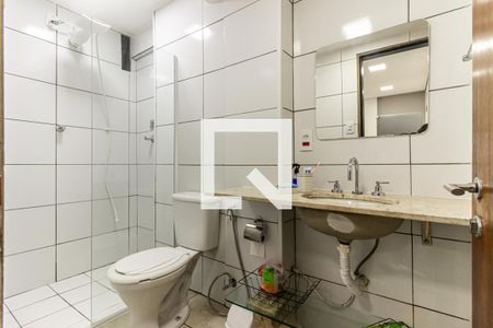 Banheiro de kitnet/studio para alugar com 1 quarto, 32m² em Centro Histórico de São Paulo, São Paulo