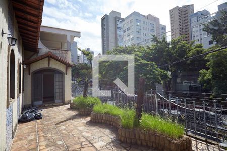 Varanda da Sala de casa à venda com 3 quartos, 350m² em Funcionários, Belo Horizonte