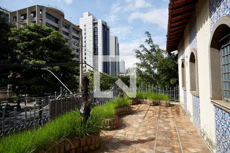 Varanda da Sala de casa à venda com 3 quartos, 350m² em Funcionários, Belo Horizonte