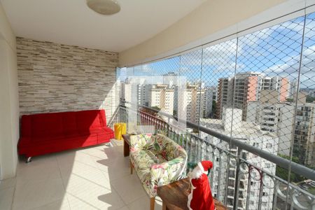 Varanda gourmet de apartamento à venda com 4 quartos, 120m² em Vila Campo Grande, São Paulo