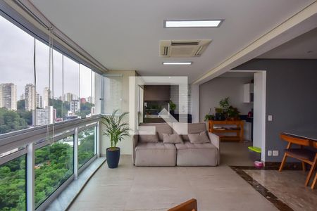 Varanda de apartamento à venda com 4 quartos, 177m² em Vila Andrade, São Paulo