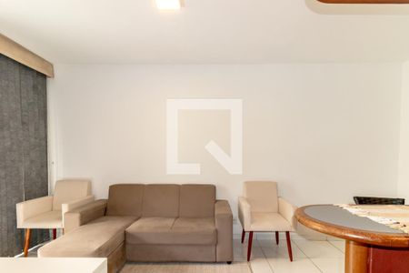 Sala de apartamento para alugar com 1 quarto, 65m² em Moema, São Paulo