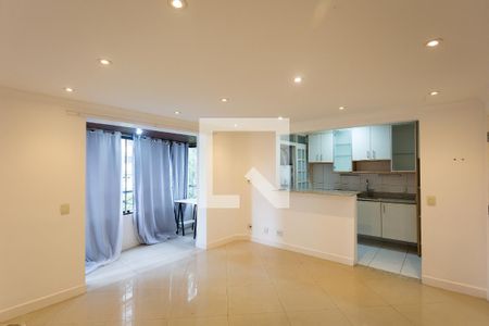 Sala  de apartamento para alugar com 2 quartos, 58m² em Vila Andrade, São Paulo