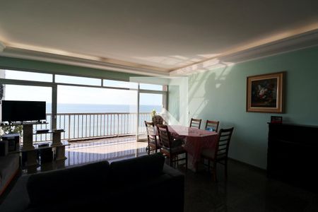 Sala de apartamento para alugar com 3 quartos, 145m² em Itapema, Guarujá