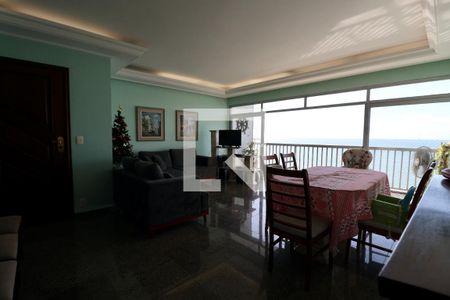 Sala de apartamento para alugar com 3 quartos, 145m² em Itapema, Guarujá