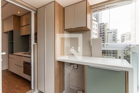 Varanda de apartamento para alugar com 1 quarto, 44m² em Santa Cecilia, São Paulo