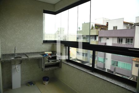 Varanda da Sala de apartamento para alugar com 2 quartos, 58m² em Baeta Neves, São Bernardo do Campo