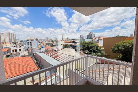 Varanda Sala - Sala de Jantar de apartamento à venda com 2 quartos, 47m² em Vila Curuçá, Santo André