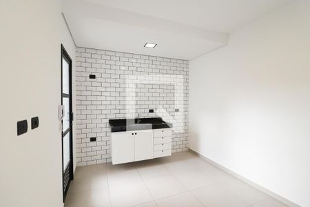 Sala/Cozinha/Área de Serviço de apartamento para alugar com 1 quarto, 33m² em Casa Verde, São Paulo