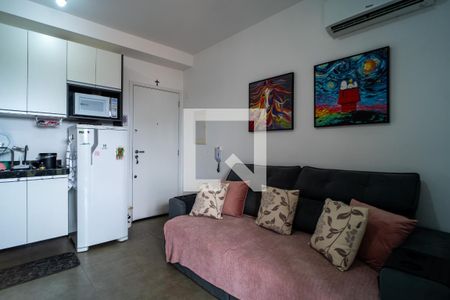 Sala de kitnet/studio para alugar com 1 quarto, 36m² em Jardim Faculdade, Sorocaba