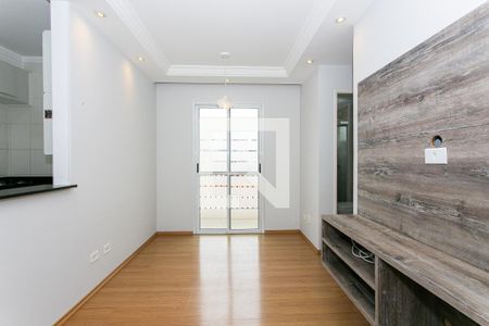 Sala de apartamento à venda com 2 quartos, 48m² em Vila Caraguata, São Paulo